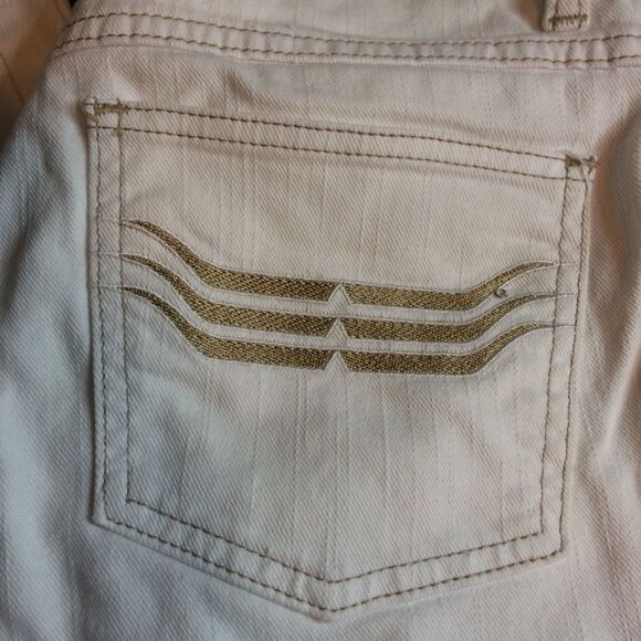 R.M. Williams The Bush Buttfitter Women's White Jeans. Size 32 - Picture 10 of 11